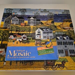 SOLD! Gull's Nest Mosaic Jigsaw Puzzle By Artist Charles Wysocki Puzzle Released